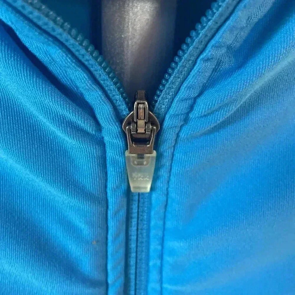 LL Bean Women's Active Zip Long Sleeve Tech Stretch Jacket Thumbholes Size M - Picture 4 of 6